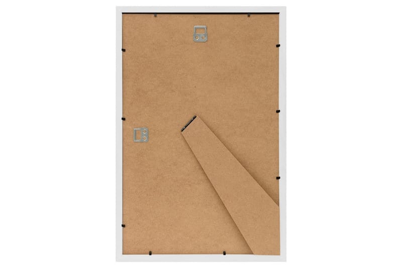 Fotoramar 5 st för vägg eller bord vit 21x29,7 cm MDF - Vit - Inredning - Väggdekor - Ramar - Fotoram