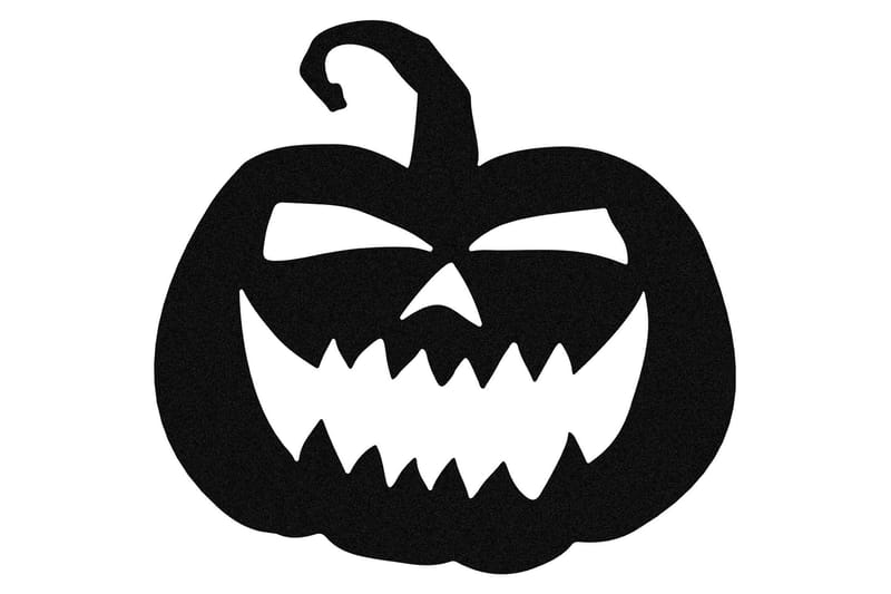 Halloween 14 Väggdekor - Svart - Plåtskyltar