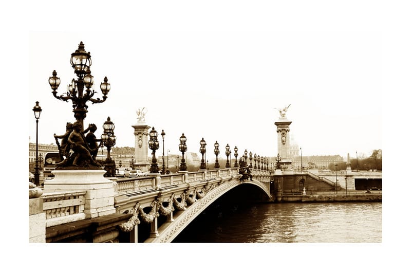 Fototapet Alexander III Bridge Paris 450x270 - Artgeist sp. z o. o. - Fototapet