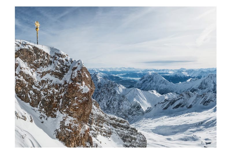 Fototapet Alps Zugspitze 100x70 - Artgeist sp. z o. o. - Fototapet