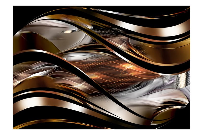 Fototapet Amber Storm 350x245 - Artgeist sp. z o. o. - Inredning - Väggdekor - Tapet & tapettillbehör - Fototapet