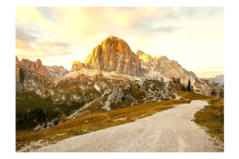 Fototapet Beautiful Dolomites 100x70 - Artgeist sp. z o. o. - Fototapet