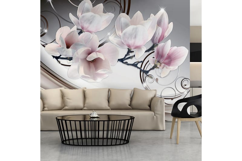 Fototapet Beauty Of Magnolia 250x175 - Artgeist sp. z o. o. - Inredning - Väggdekor - Tapet & tapettillbehör - Fototapet