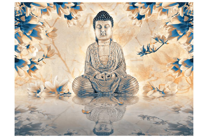 Fototapet Buddha Of Prosperity 350x270 - Artgeist sp. z o. o. - Inredning - Väggdekor - Tapet & tapettillbehör - Fototapet