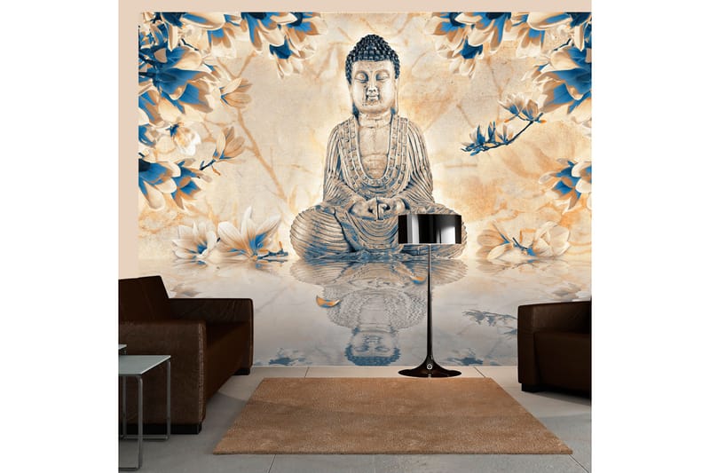 Fototapet Buddha Of Prosperity 200x154 - Artgeist sp. z o. o. - Inredning - Väggdekor - Tapet & tapettillbehör - Fototapet