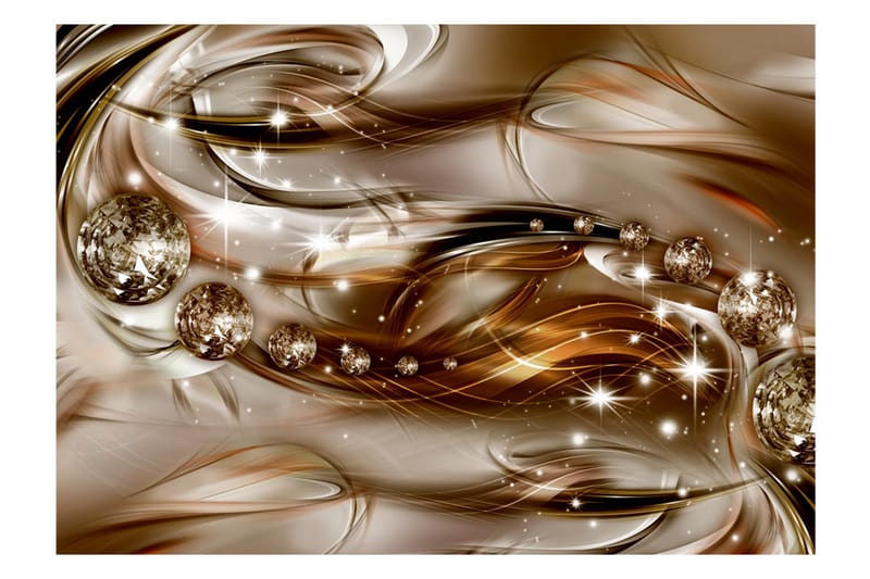 Fototapet Chocolate Tide 250x175 - Artgeist sp. z o. o. - Inredning - Väggdekor - Tapet & tapettillbehör - Fototapet