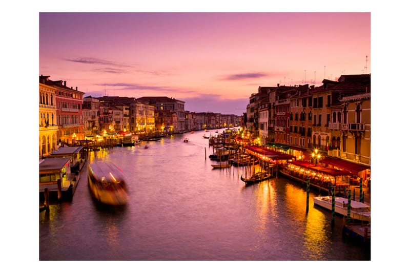 Fototapet City Of Lovers Venedig Nattetid 300x231 - Artgeist sp. z o. o. - Fototapet