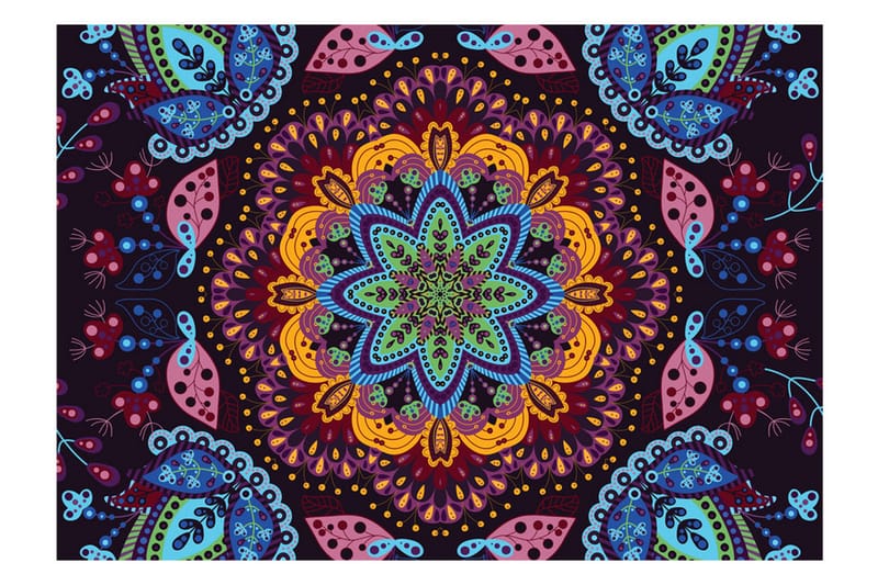 Fototapet Colorful Kaleidoscope 250x175 - Artgeist sp. z o. o. - Fototapet