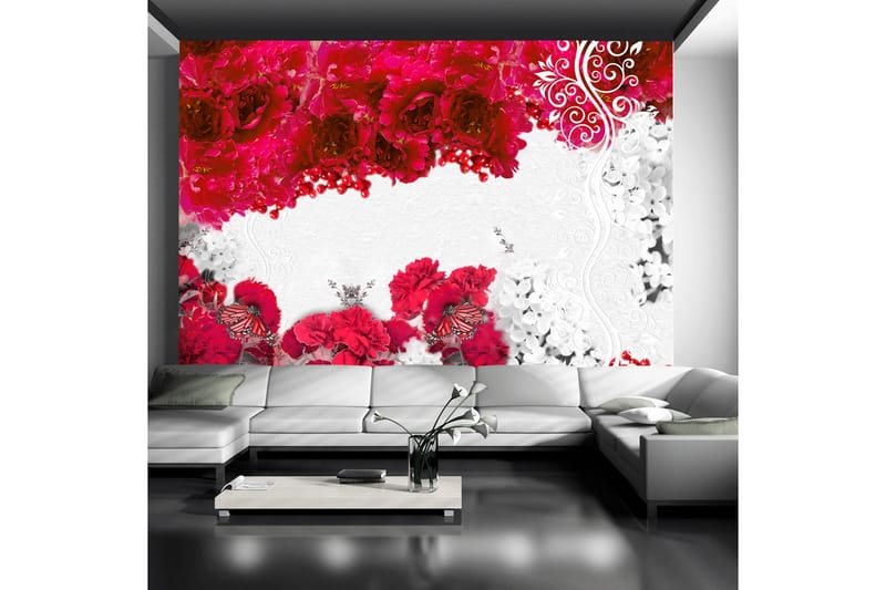 Fototapet Colors Of Spring Red 150x105 - Artgeist sp. z o. o. - Fototapet