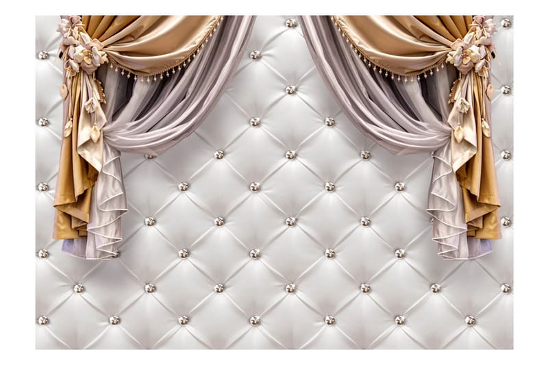 Fototapet Curtain Of Luxury 100x70 - Artgeist sp. z o. o. - Fototapet