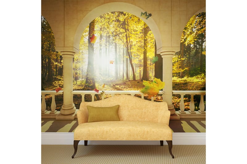 Fototapet Dream About Autumnal Forest 400x309 - Artgeist sp. z o. o. - Fototapet