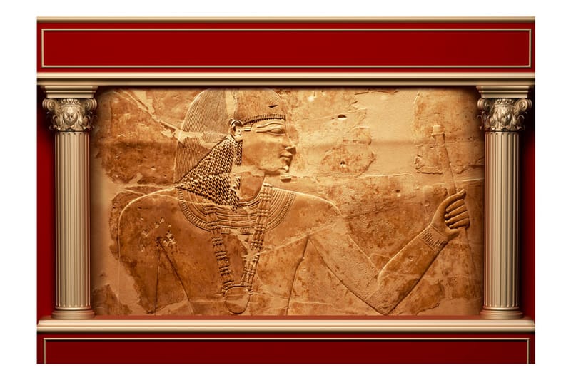 Fototapet Egyptian Walls 100x70 - Artgeist sp. z o. o. - Fototapet