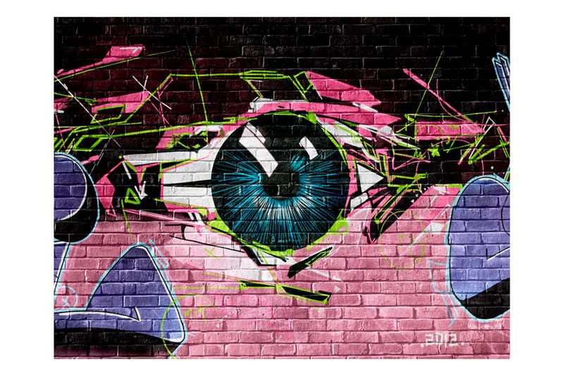 Fototapet Eye Graffiti 250x193 - Artgeist sp. z o. o. - Fototapet