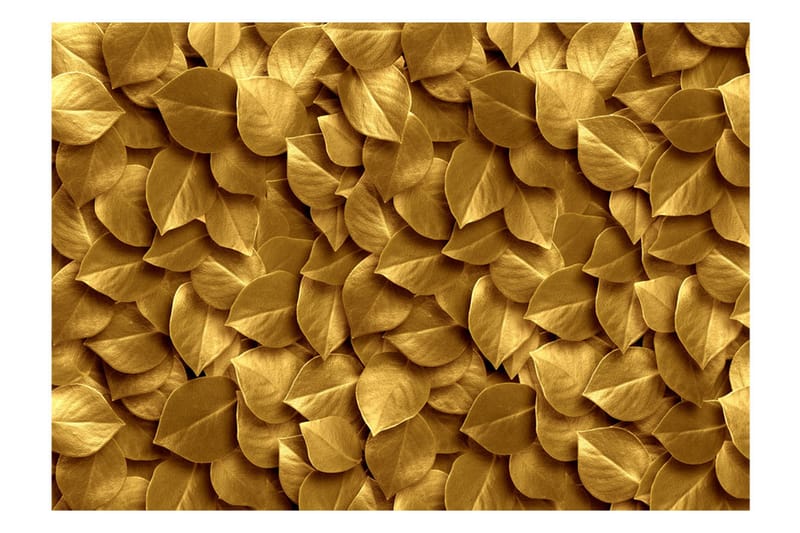 Fototapet Golden Leaves 100x70 - Artgeist sp. z o. o. - Fototapet