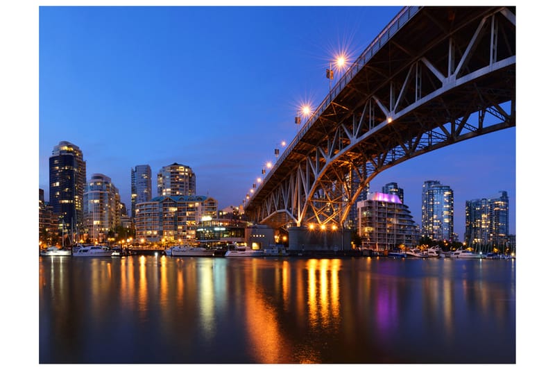 Fototapet Granville Bridge Vancouver Canada 250x193 - Artgeist sp. z o. o. - Fototapet