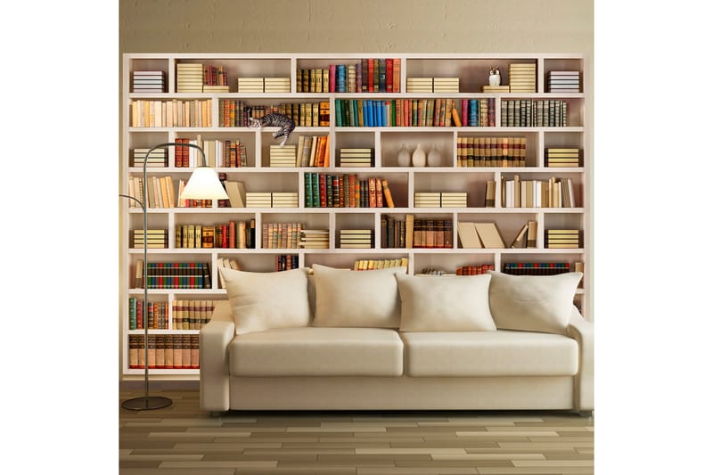 Fototapet Home Library 250x175 - Artgeist sp. z o. o. - Fototapet