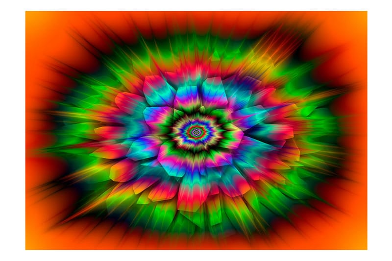 Fototapet Kaleidoscope Of Colours 200x140 - Artgeist sp. z o. o. - Inredning - Väggdekor - Tapet & tapettillbehör - Fototapet