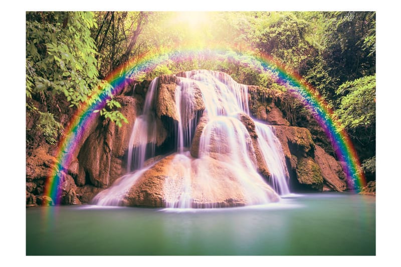Fototapet Magical Waterfall 200x140 - Artgeist sp. z o. o. - Fototapet