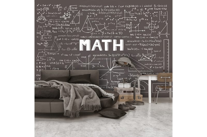 Fototapet Mathematical Handbook 100x70 - Artgeist sp. z o. o. - Fototapet