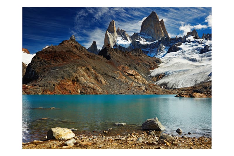 Fototapet Mount Fitz Roy Patagonia Argentina 350x270 - Artgeist sp. z o. o. - Inredning - Väggdekor - Tapet & tapettillbehör - Fototapet