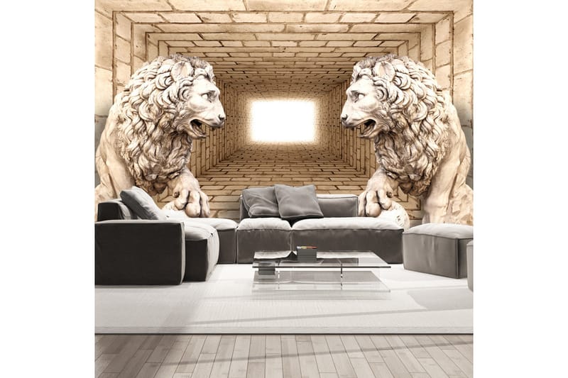 Fototapet Mystery Of Lions 250x175 - Artgeist sp. z o. o. - Fototapet