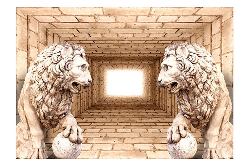 Fototapet Mystery Of Lions 250x175 - Artgeist sp. z o. o. - Fototapet