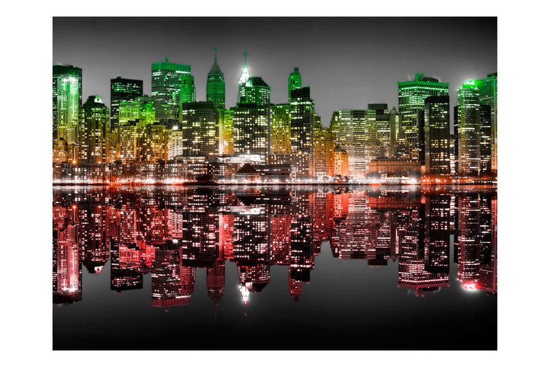 Fototapet Reggae New York 200x154 - Artgeist sp. z o. o. - Inredning - Väggdekor - Tapet & tapettillbehör - Fototapet