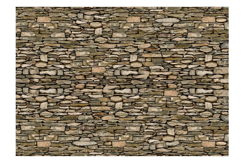 Fototapet Stone Wall 200x140 - Artgeist sp. z o. o. - Inredning - Väggdekor - Tapet & tapettillbehör - Fototapet