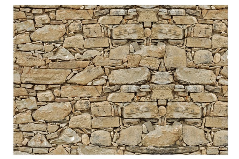 Fototapet Stone Wall 250x175 - Artgeist sp. z o. o. - Inredning - Väggdekor - Tapet & tapettillbehör - Fototapet