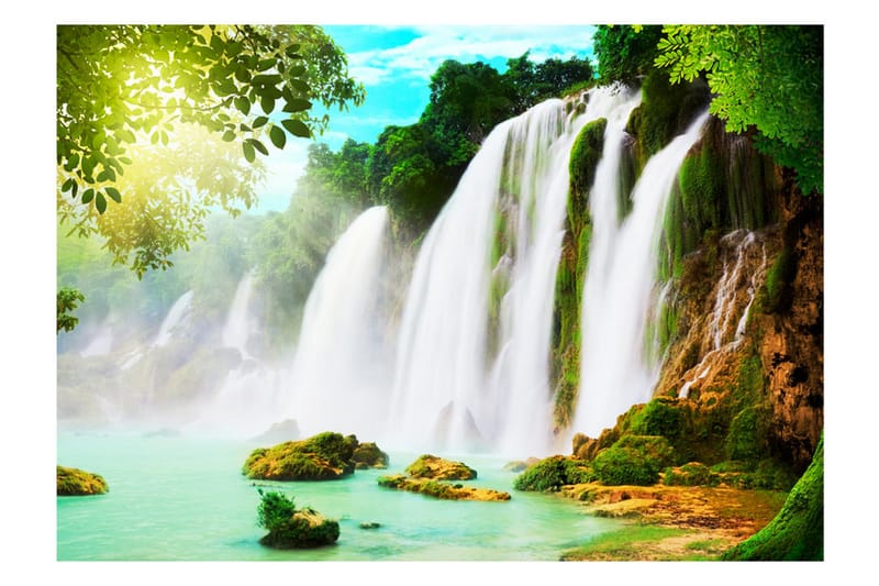 Fototapet The Beauty Of Nature Waterfall 250x175 - Artgeist sp. z o. o. - Fototapet