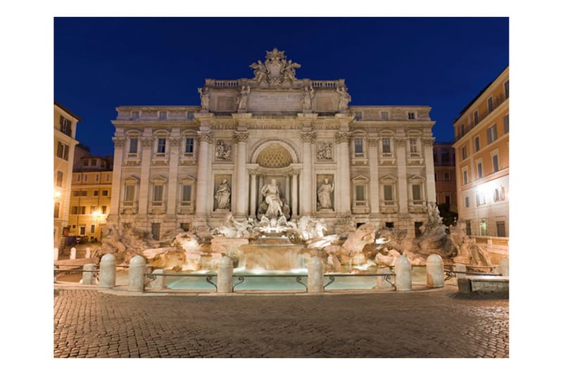 Fototapet Trevi Fountain Rome 200x154 - Artgeist sp. z o. o. - Fototapet
