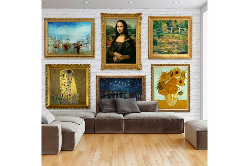 Fototapet Wall Of Treasures 150x105 - Artgeist sp. z o. o. - Inredning - Väggdekor - Tapet & tapettillbehör - Fototapet