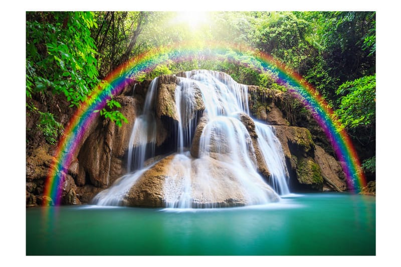 Fototapet Waterfall Of Fulfilled Wishes 150x105 - Artgeist sp. z o. o. - Fototapet