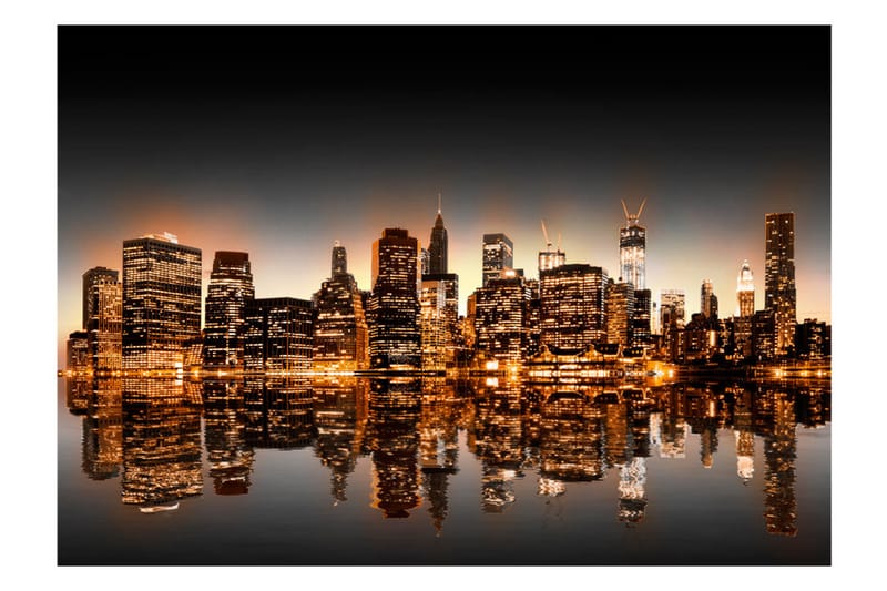 Fototapet Wealth Of NYC 250x193 - Artgeist sp. z o. o. - Inredning - Väggdekor - Tapet & tapettillbehör - Fototapet