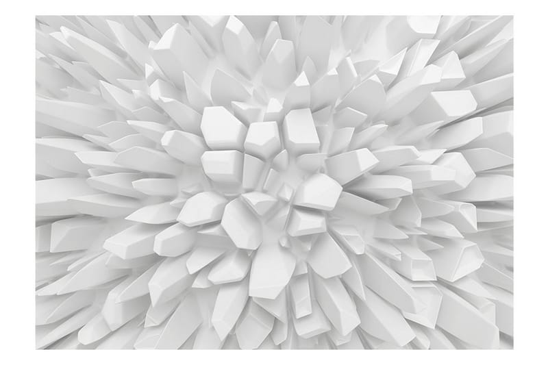 Fototapet White Dahlia 150x105 - Artgeist sp. z o. o. - Fototapet