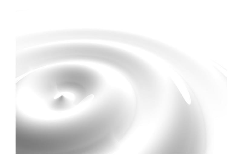 Fototapet White Swirl 150x105 - Artgeist sp. z o. o. - Fototapet