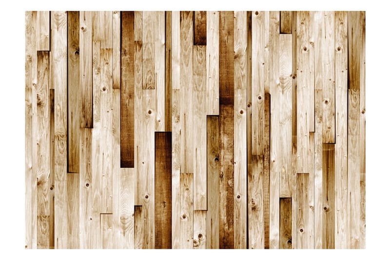 Fototapet Wooden Boards 350x245 - Artgeist sp. z o. o. - Fototapet