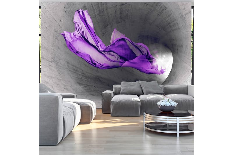 Fototapet Purple Apparition 200x140 - Artgeist sp. z o. o. - Inredning - Väggdekor - Tapet & tapettillbehör - Fototapet