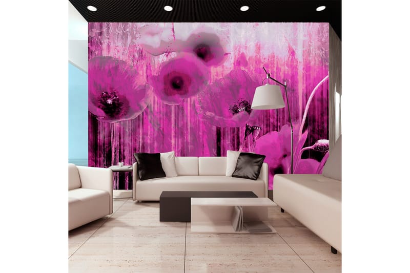 Fototapet Pink Madness 100x70 - Artgeist sp. z o. o. - Inredning - Väggdekor - Tapet & tapettillbehör - Fototapet