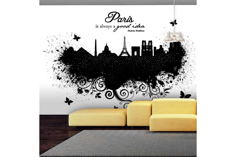 Fototapet Paris Is Always A Good Idea 100x70 - Artgeist sp. z o. o. - Inredning - Väggdekor - Tapet & tapettillbehör - Fototapet