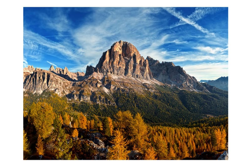 Fototapet Panoramautsikt Över Dolomiterna 350x270 - Artgeist sp. z o. o. - Inredning - Väggdekor - Tapet & tapettillbehör - Fototapet