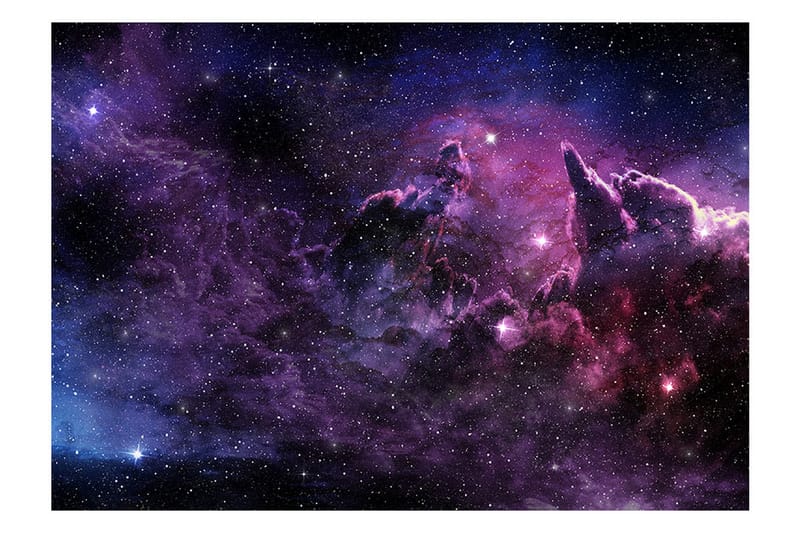Fototapet Purple Nebula 250x175 - Artgeist sp. z o. o. - Fototapet