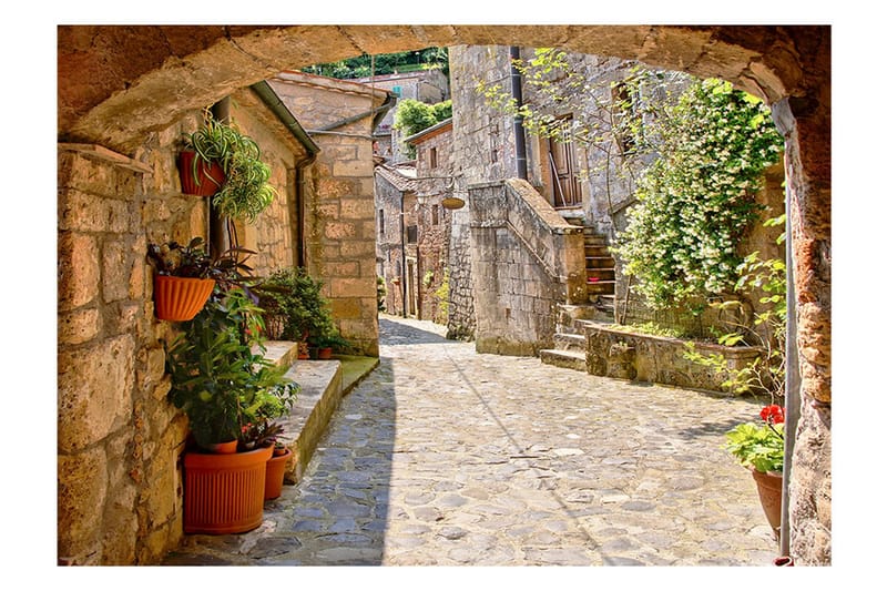 Fototapet Provincial Alley In Tuscany 300x210 - Artgeist sp. z o. o. - Fototapet