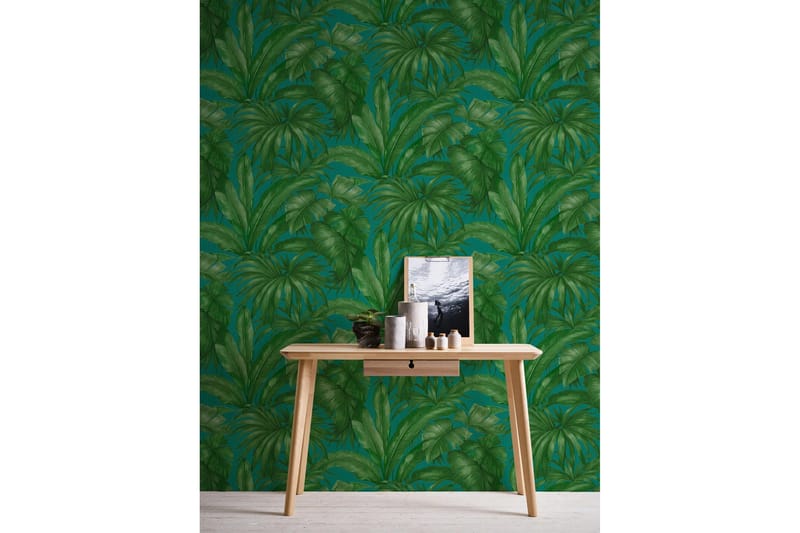 Palm tree Tapet Giungla by Versace - AS Creation - Kökstapet - Mönstrad tapet - Vinyltapet