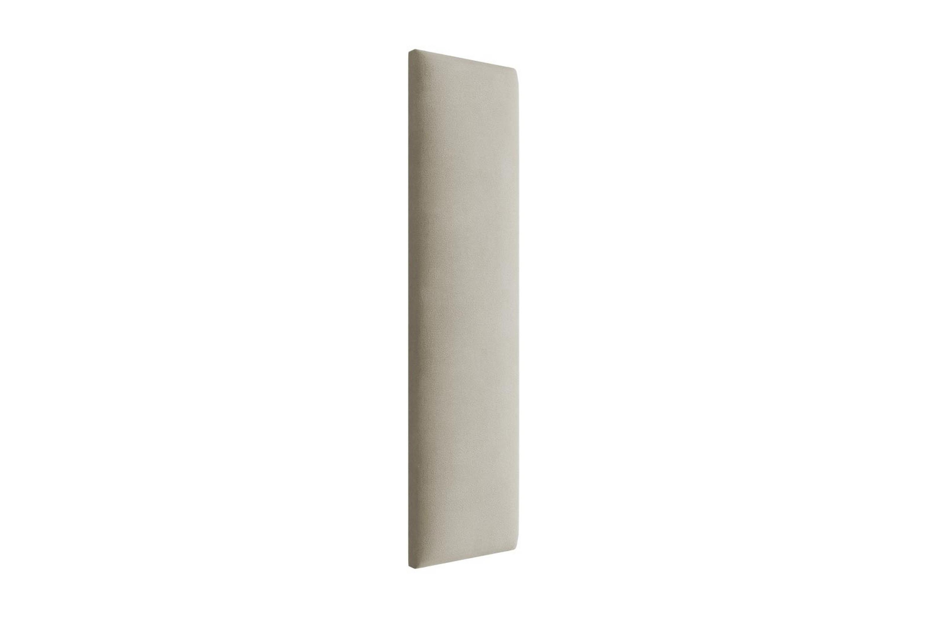 Zaratuz Väggpanel 20x4x80 cm Stoppad - Sammet/Beige Väggdekor Beige Tyg