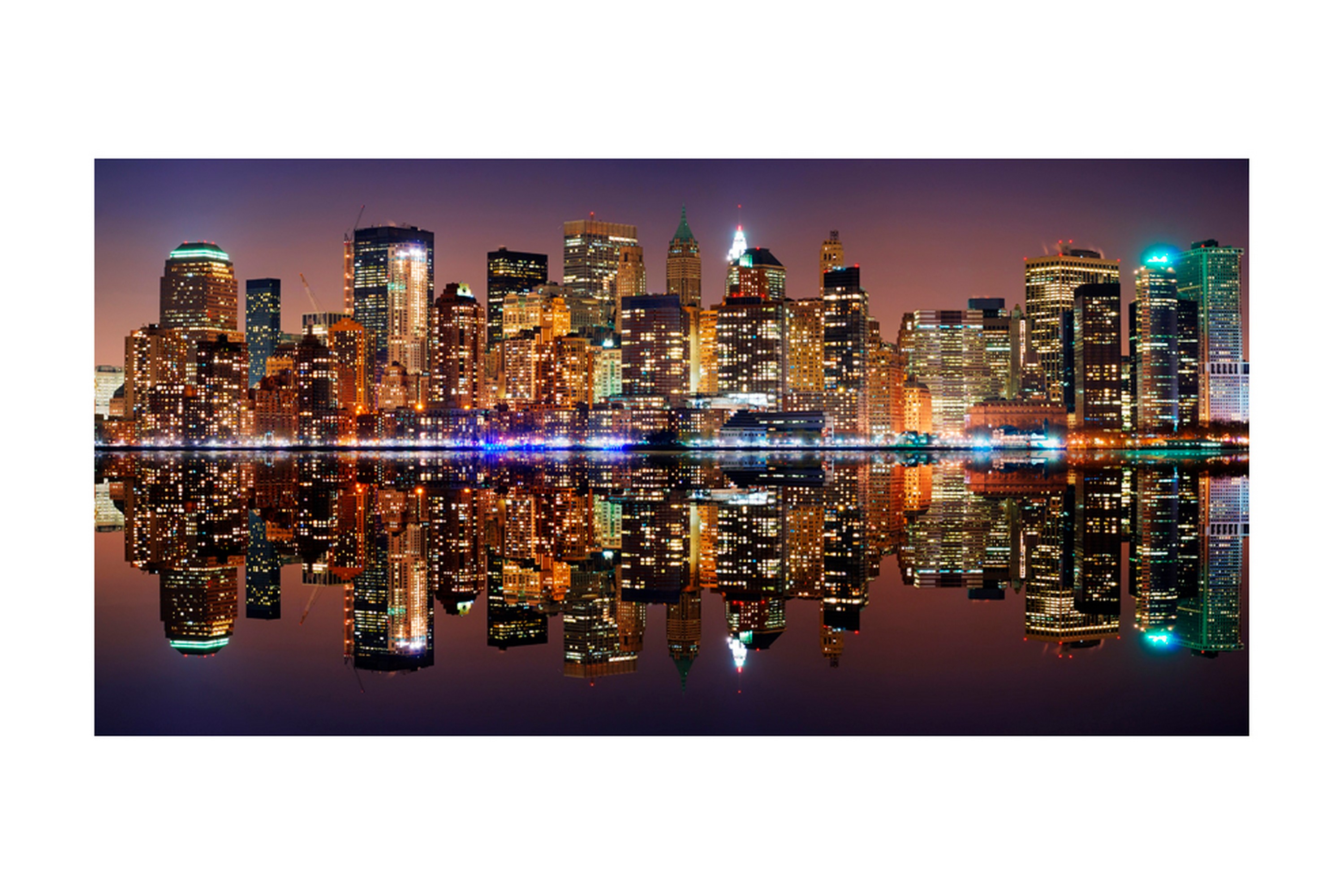 REA/Black Friday Fototapet XXL Gold Reflections NYC 550x270 - Artgeist sp. z o.