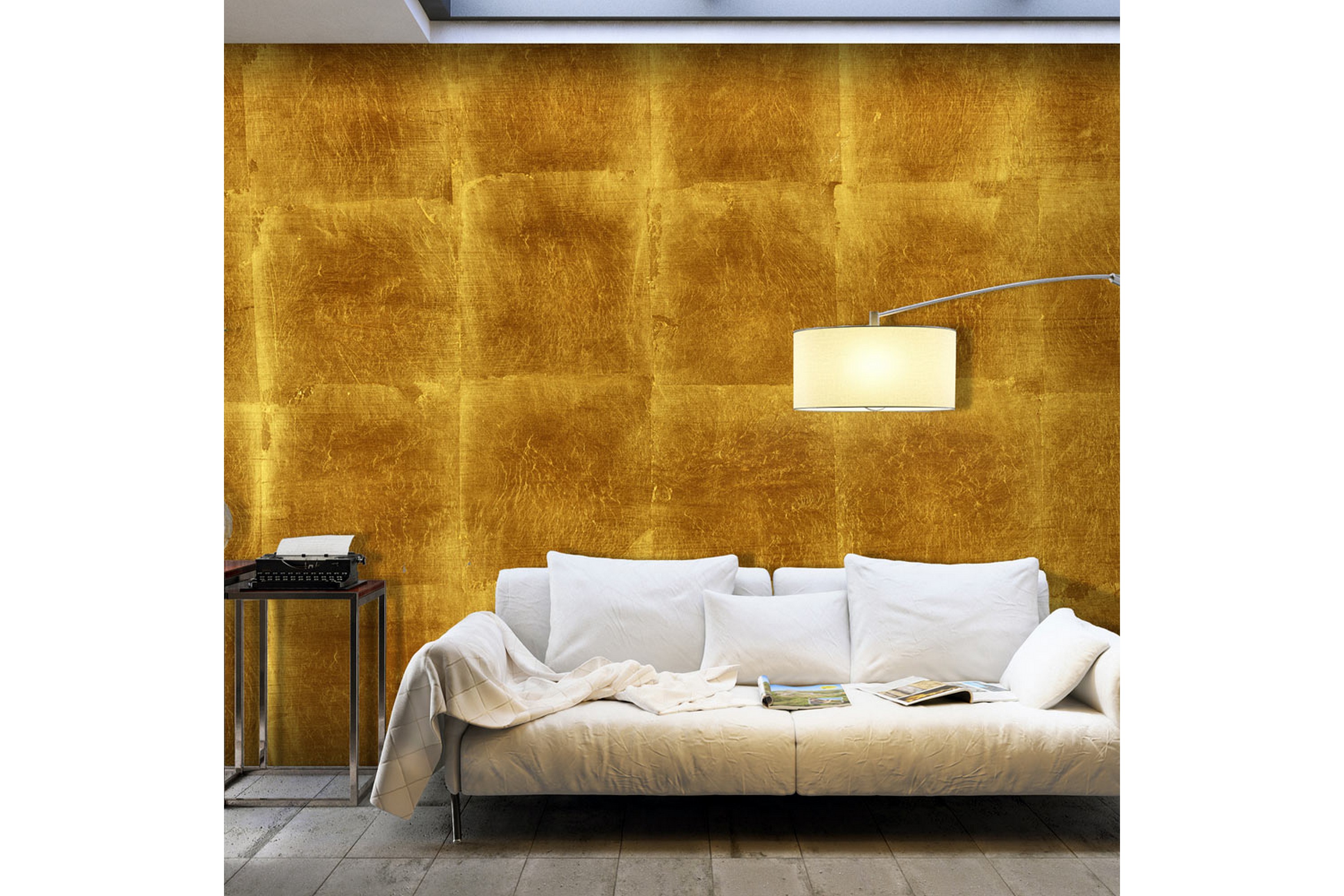 REA/Black Friday Fototapet XXL Golden Cage 500x280 - Artgeist sp. z o.