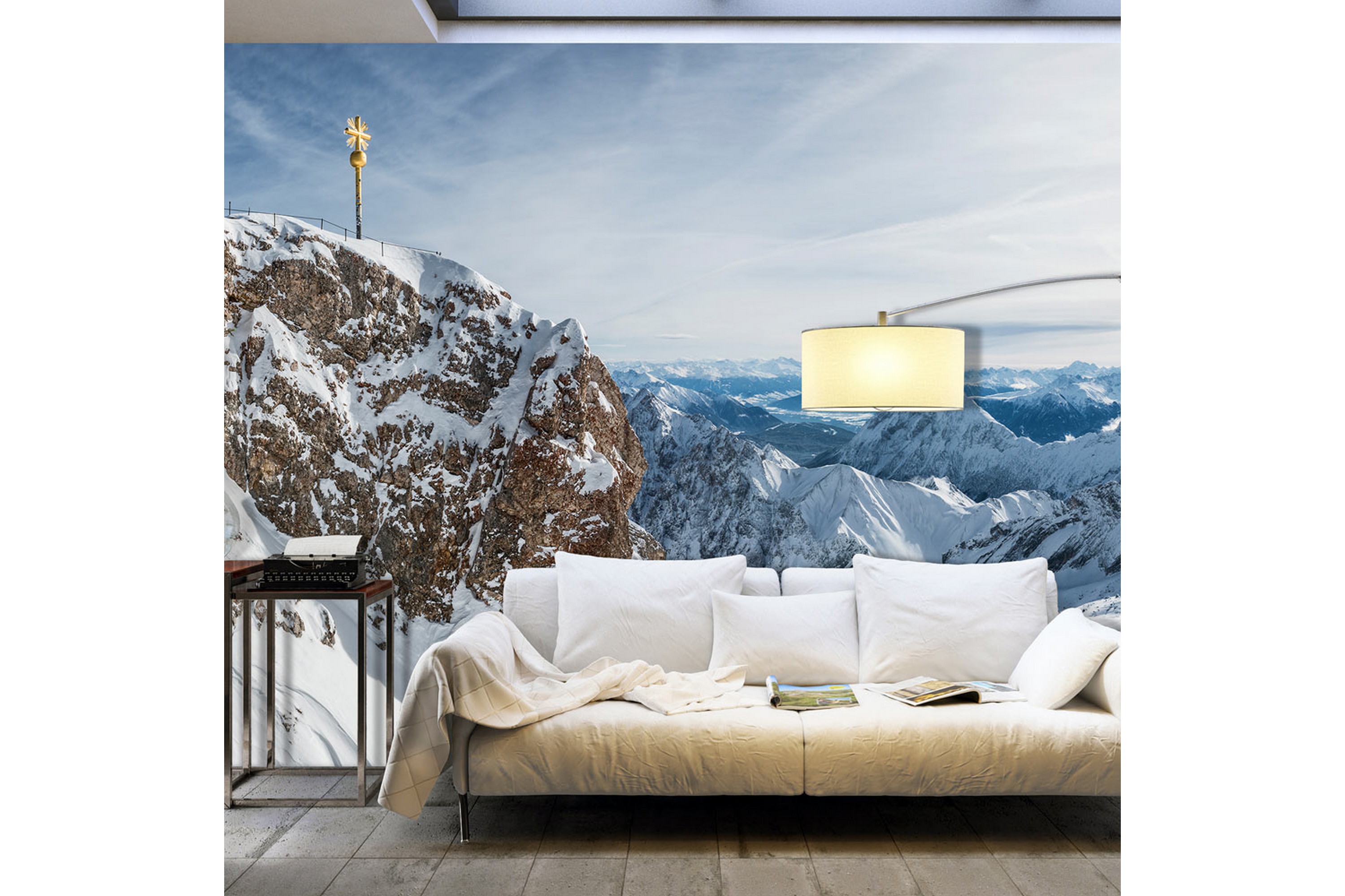 REA/Black Friday Fototapet XXL Winter In Zugspitze 500x280 - Artgeist sp. z o.