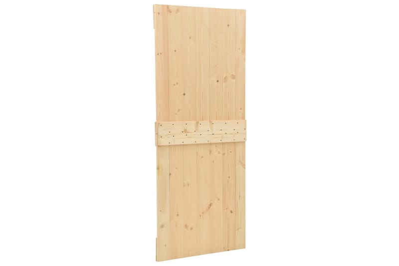 Dörr 90x210 cm massiv furu - Brun - Hus & renovering - Bygg - Dörrar & Portar - Skjutdörrar - Skjutdörr innerdörr