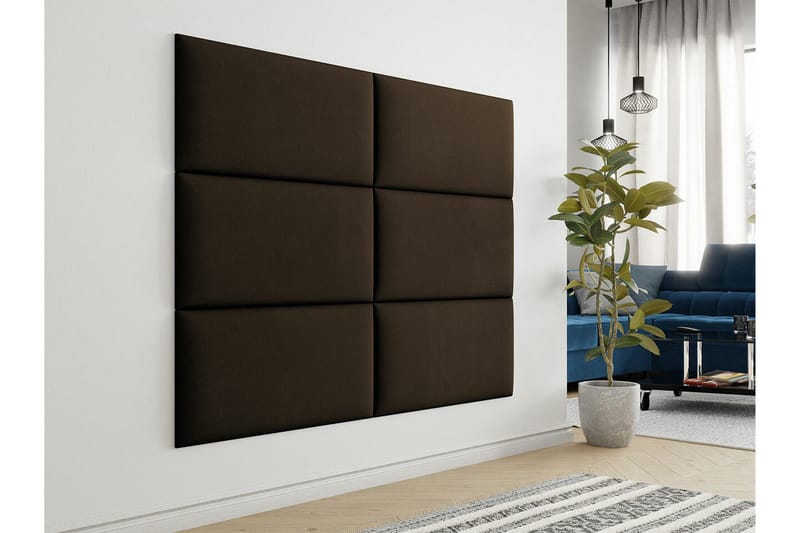 Zaratuz Väggpanel 42x84 cm - Brun - Väggpanel & panelskiva